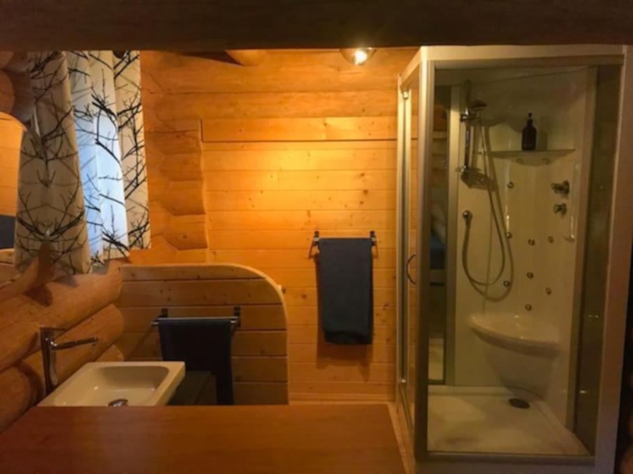 Chalet Les Pins Blancs Allos Eksteriør bilde