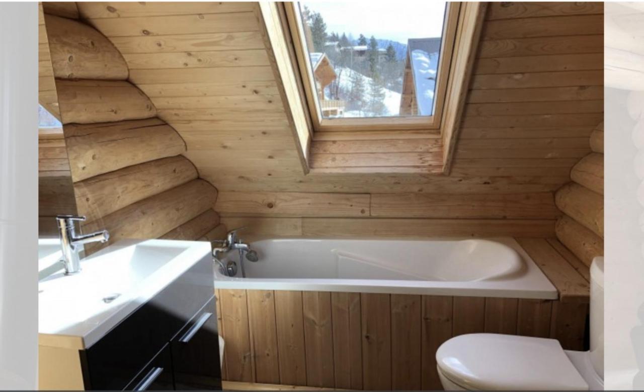 Chalet Les Pins Blancs Allos Eksteriør bilde